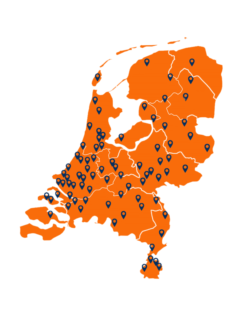 Overzicht vestigingen Nederland ABS.